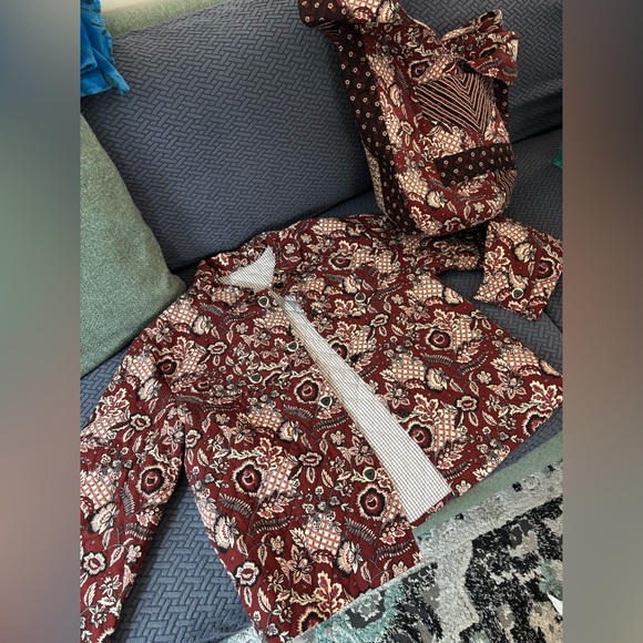 Quilted jacket handmade with matching carry bag - Picture 1 of 3